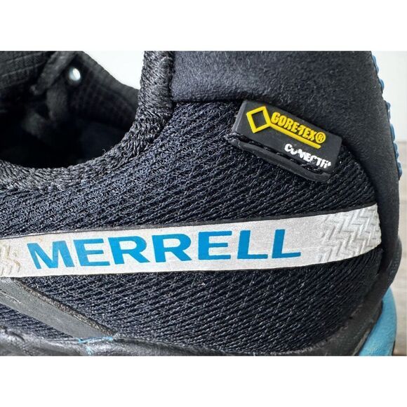 Merrell All Out Peak Trail Running Hiking Black Outdoor Shoes Woman’s‎ Size 11 - Picture 2 of 14